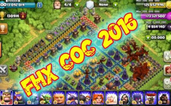 FHX COC 2016 स्क्रीनशॉट 1