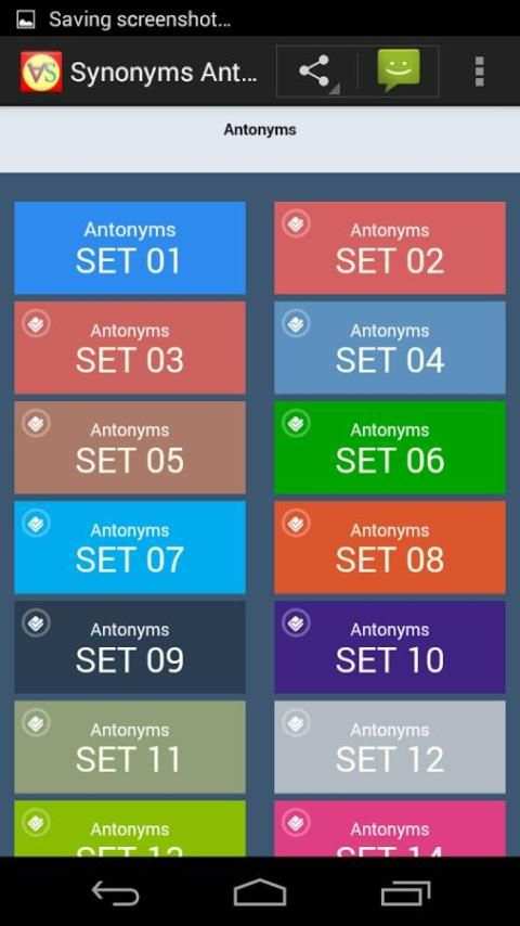 Synonyms Antonyms скриншот 4