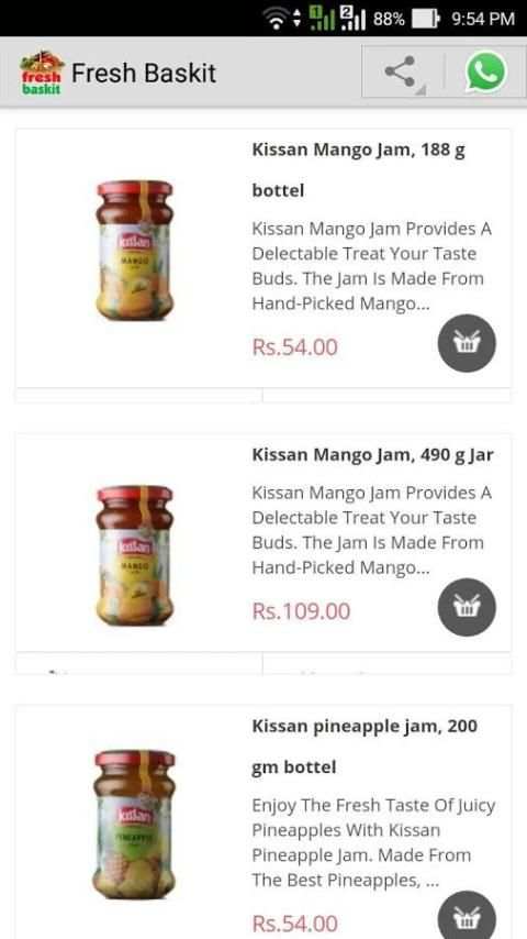 Fresh Baskit - Online Grocery स्क्रीनशॉट 1