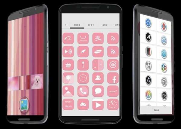 Pink Theme screenshot 4
