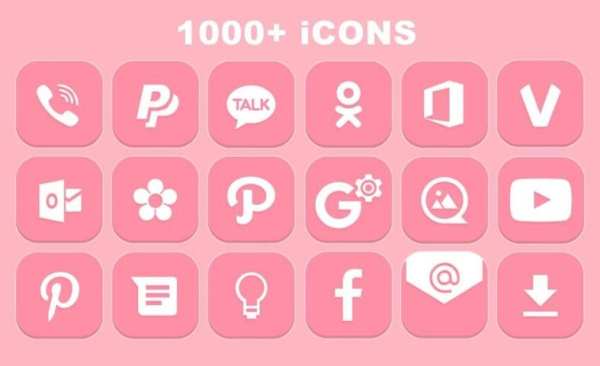 Pink Theme screenshot 1