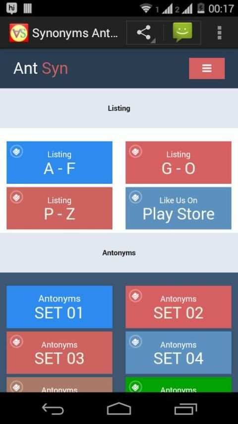 Synonyms Antonyms 5 تصوير الشاشة