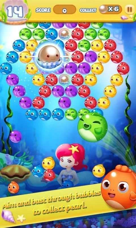 Mermaid Bubble Legend screenshot 5