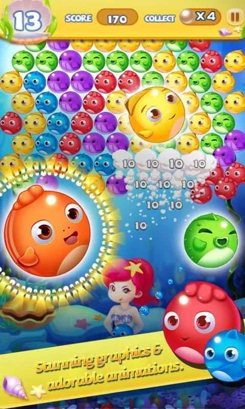 Mermaid Bubble Legend screenshot 3