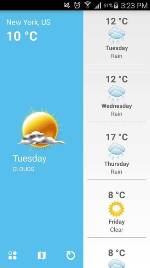 Weather Forecast screenshot 2