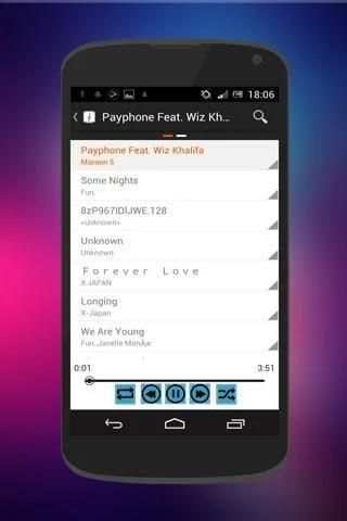 Clear MP3 Music Player Free स्क्रीनशॉट 12