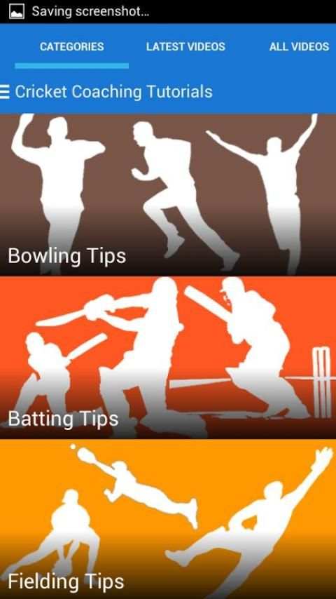 Cricket Coaching Tutorials screenshot 1