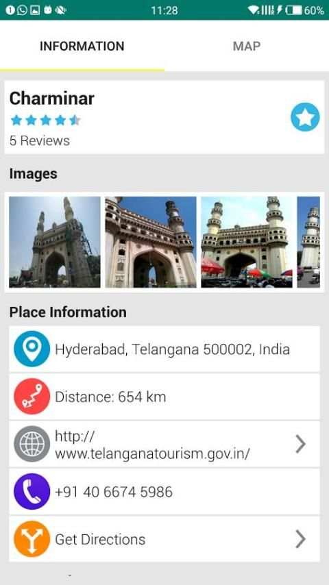 Telangana Tourism 3 تصوير الشاشة