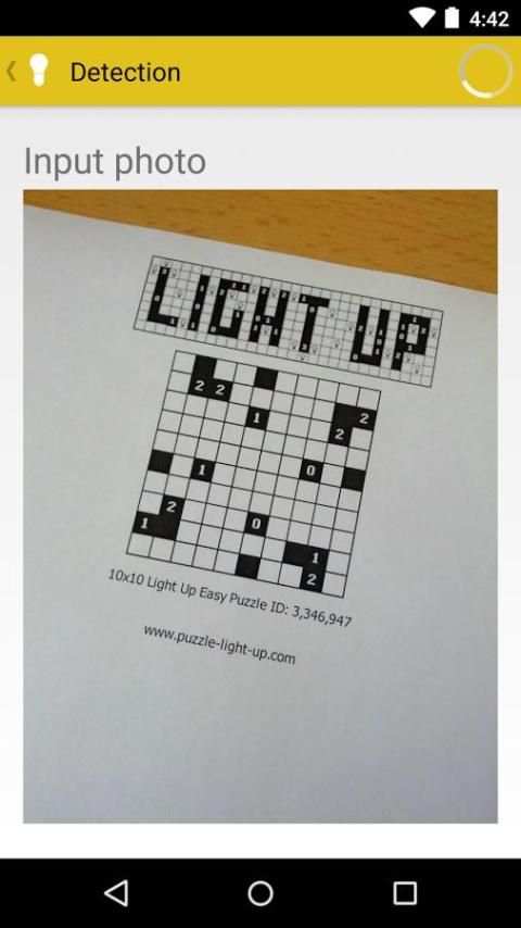 Light Up Puzzle Photo Solver 3 تصوير الشاشة