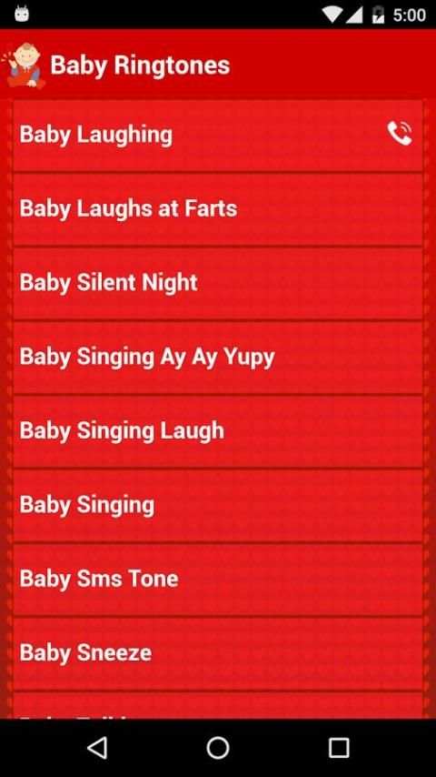Funny Baby and Child Ringtones скриншот 5
