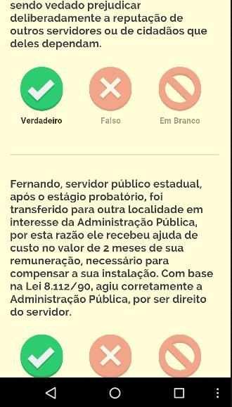 Simulado INSS - CESPE screenshot 1