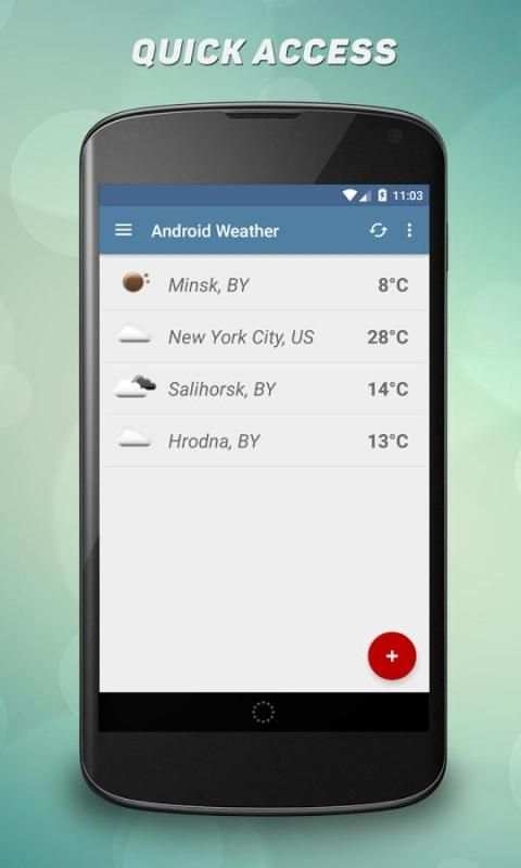Weather for Android screenshot 5