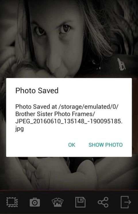 Brother Sister Photo Frames 2 تصوير الشاشة