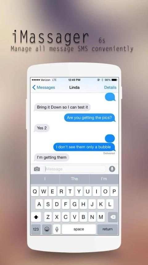 Messenger iOS 9 style screenshot 1