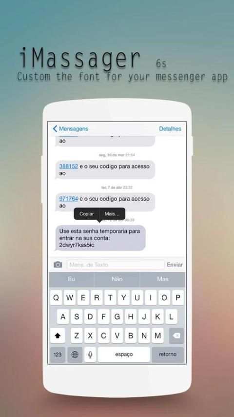 Messenger iOS 9 style screenshot 3