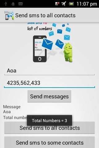 Send sms to all contacts apk screenshot 5