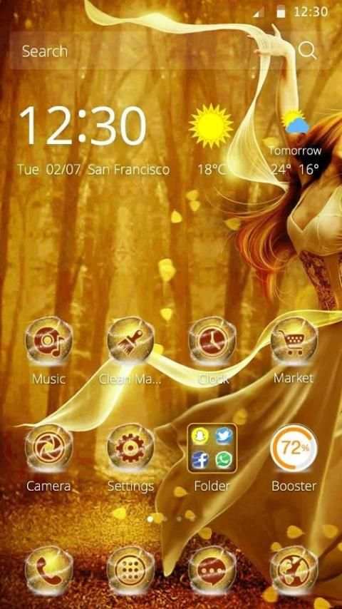 Gypsy Girl Theme screenshot 4