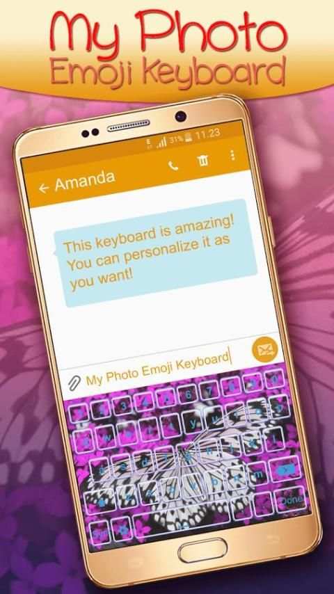 Foto Emoticon Yang Keyboard screenshot 1