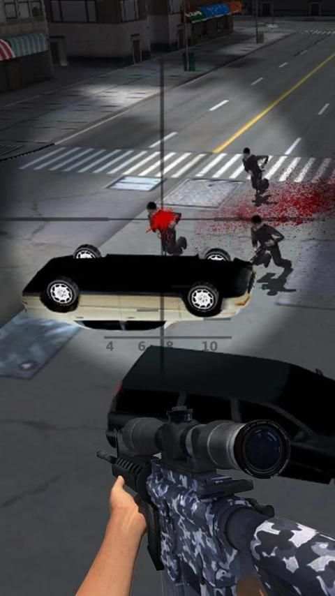 Sniper Assassin Zombie Free screenshot 6
