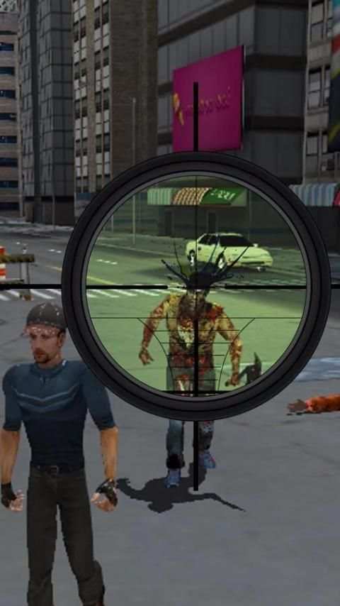 Sniper Assassin Zombie Free screenshot 7