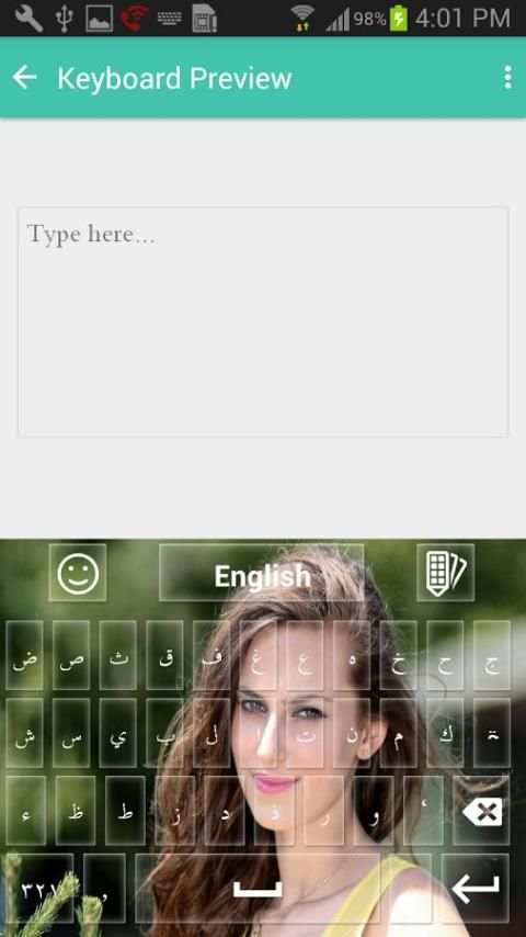Arabic Keyboard screenshot 5