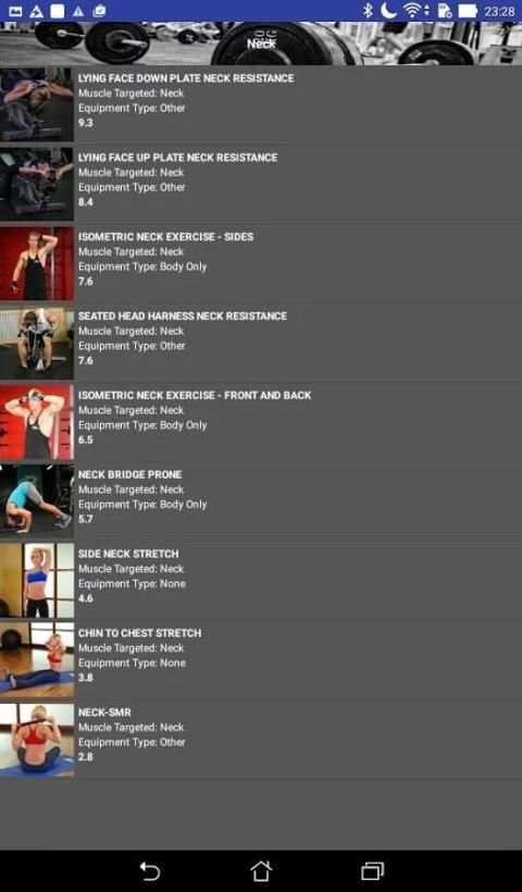 Gym workout स्क्रीनशॉट 3