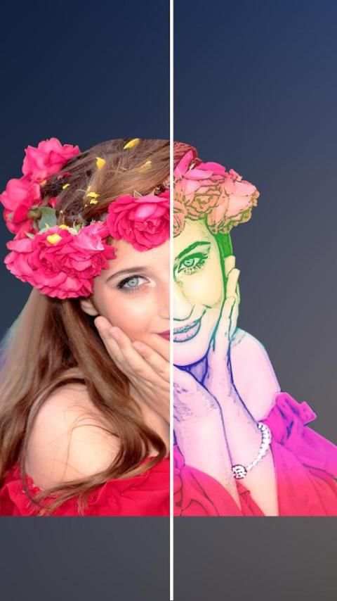Oil Paint Photo Effects 1 تصوير الشاشة