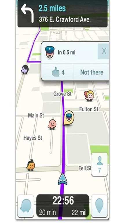 Guide Waze Traffic Maps screenshot 2