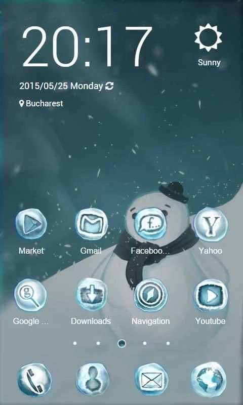 Snow Ball ZERO Launcher screenshot 3