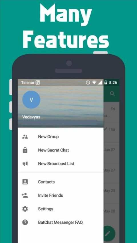 BatChat Messenger screenshot 6