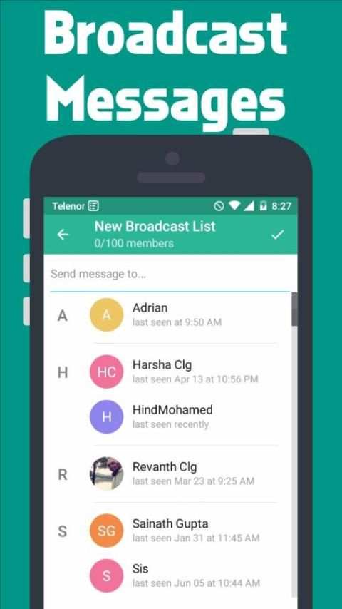 BatChat Messenger 2 تصوير الشاشة
