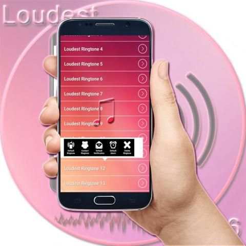 Loudest Ringtones 2016 1 تصوير الشاشة