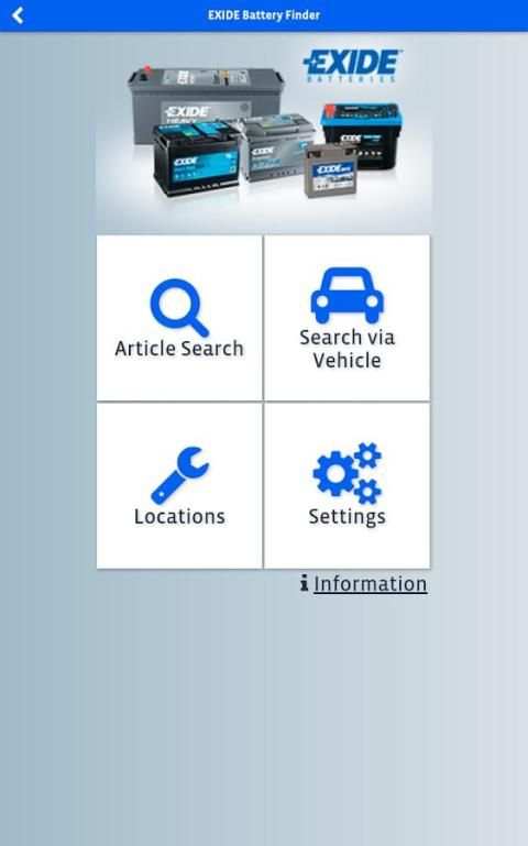 EXIDE Battery Finder screenshot 5