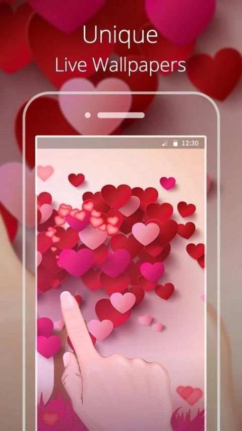 Love Heart Live wallpaper screenshot 2