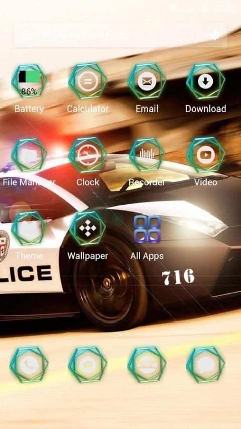 Breakthrough speed APUS theme screenshot 2