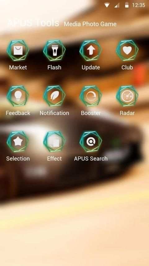 Breakthrough speed APUS theme screenshot 1