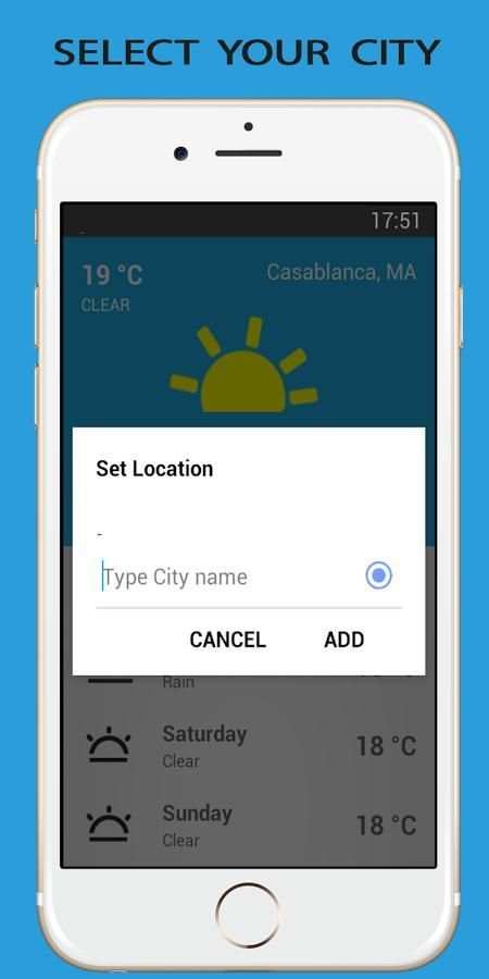 Weather App screenshot 1