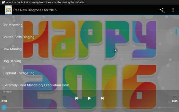 Free New Ringtones for 2016 5 تصوير الشاشة