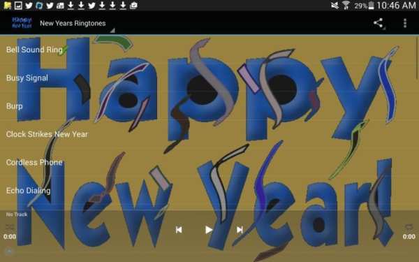 New Years Ringtones скриншот 3