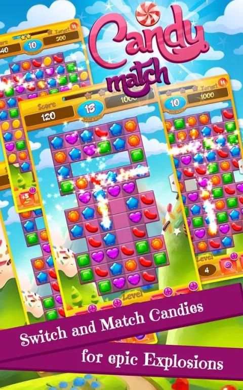 Candy Gummy Match screenshot 2