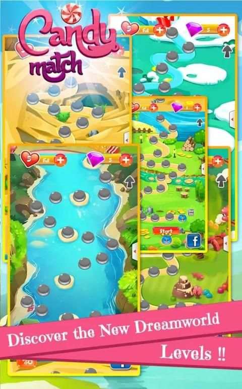 Candy Gummy Match screenshot 3
