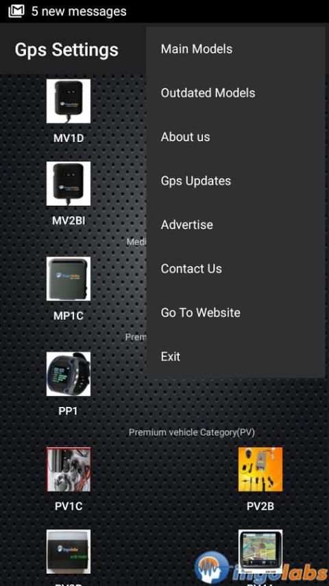 GPS SETTINGS 2 تصوير الشاشة