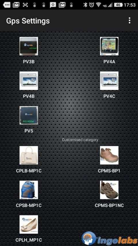 GPS SETTINGS 1 تصوير الشاشة