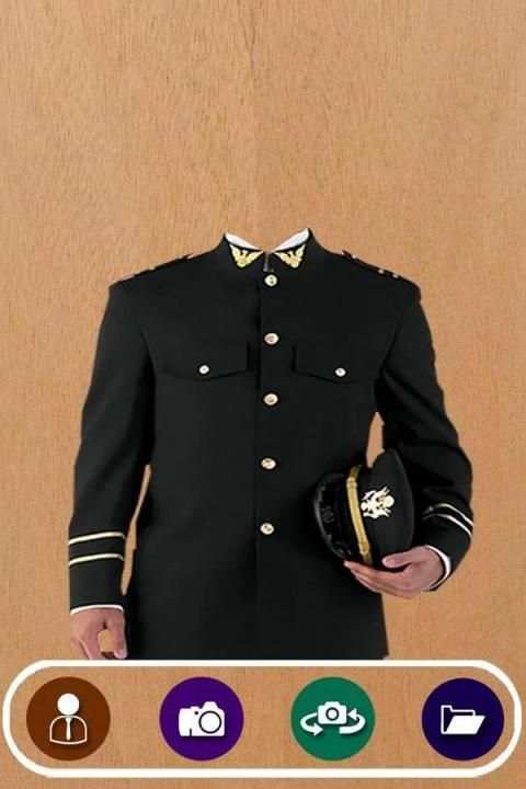 Army Suit Photo Camera 3 تصوير الشاشة