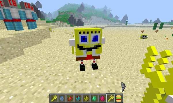 Mod SpongeBob for MCPE скриншот 3