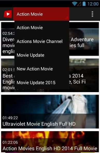 Action Movie Channel स्क्रीनशॉट 3