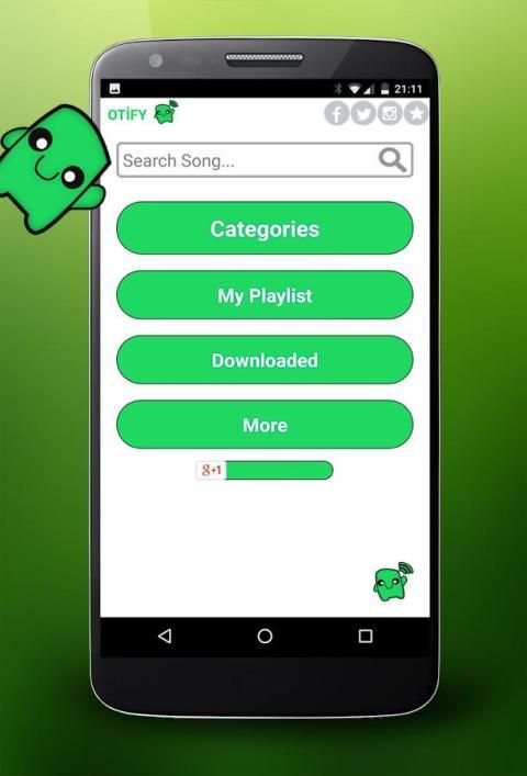 Otify Music 3 تصوير الشاشة