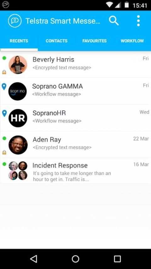 Telstra Smart Messenger screenshot 2