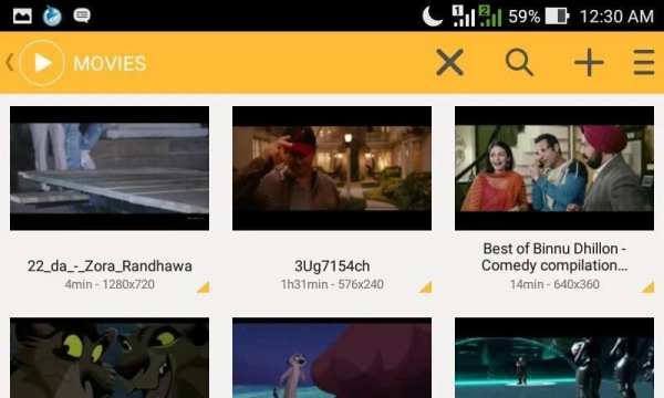 AC3 Video Player 1 تصوير الشاشة