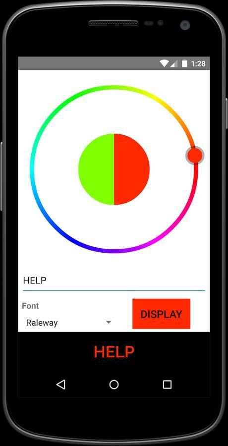 Color Flashlight - LED Torch स्क्रीनशॉट 4